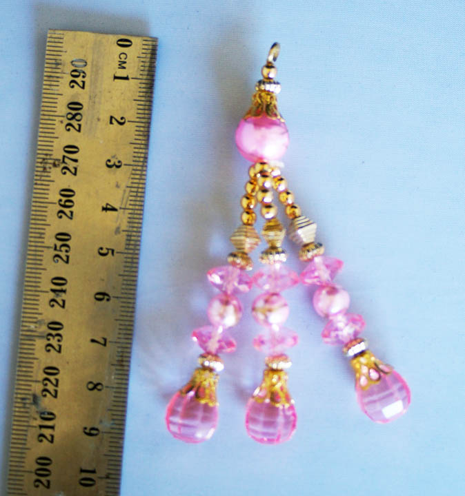 pretty pink and gold blingsal pack of 6